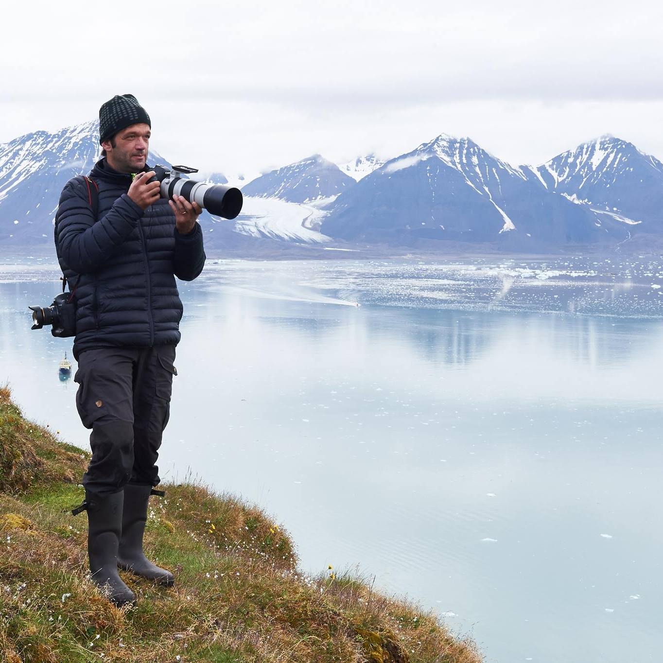 Felix on Svalbard